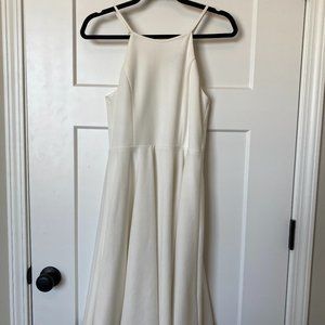 White Lulu's halter dress